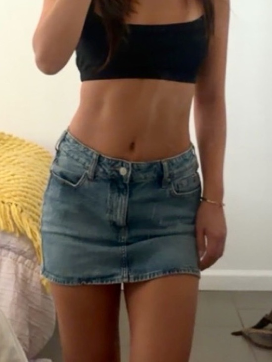 PacSun Dresses & Skirts - Pacsun Denim Jean Skirt Waist 25 Like New